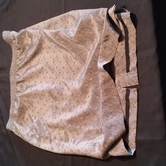 Chaus Petites Suit Skirt Size 14 Black w/ small Grey polka dots 100% Polyester - Picture 1 of 11